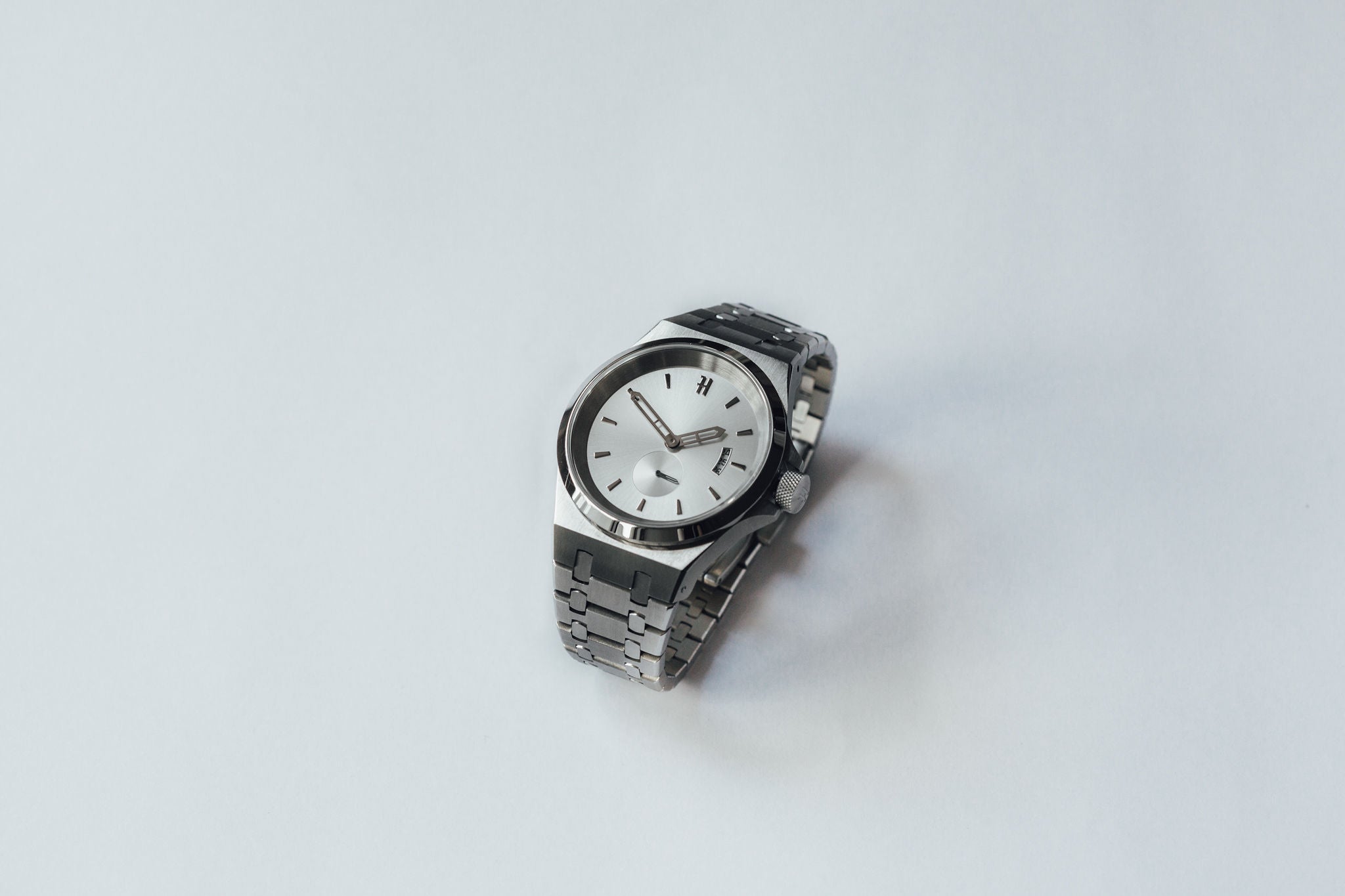 THE ACE - SILVER MENS WATCH