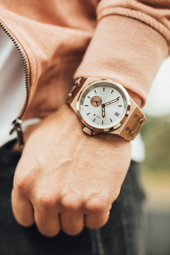 THE ACE - ROSE GOLD MENS WATCH