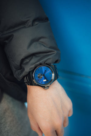 THE ACE - SAPPHIRE BLACK MENS WATCH